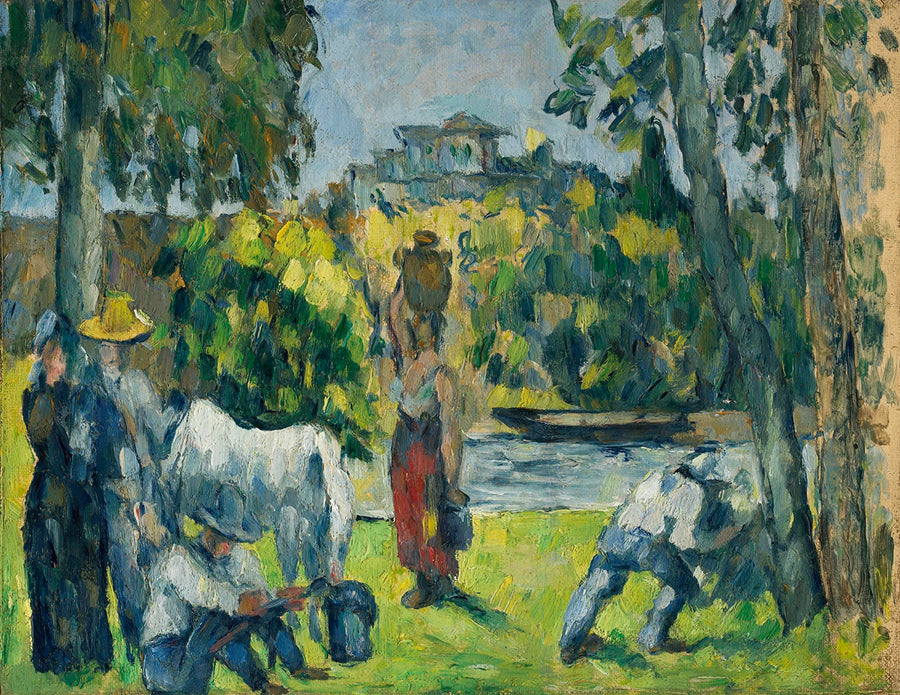 حياة الحقول - بول سيزان