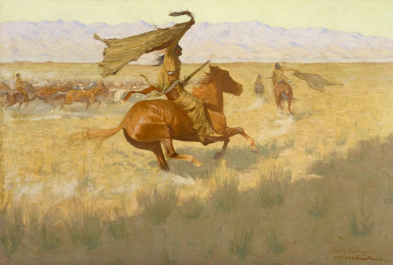 تغيير المالك (La Bousculade ؛ Voleurs de chevaux) - فريدريك ريمينغتون