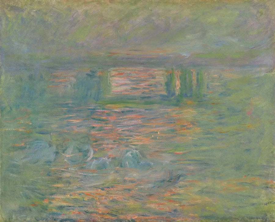 Charing Cross Bridge de Claude Monet, 1899–1901 – collection particulière, Wildenstein 1550