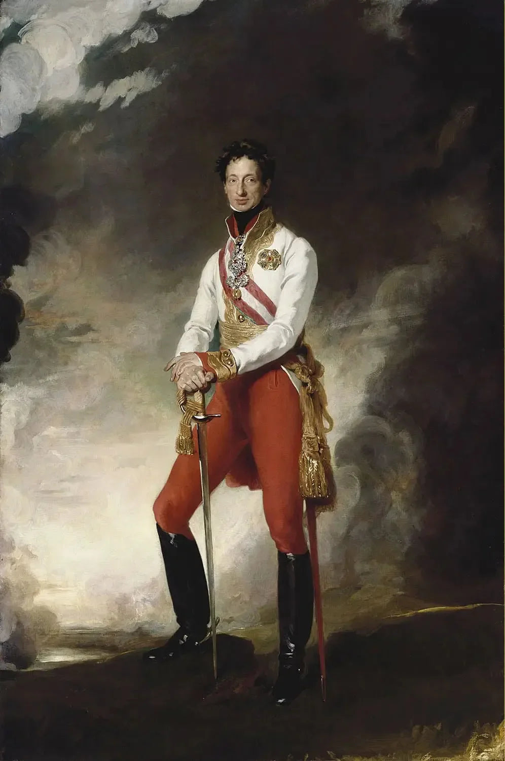 Charles, archiduc d'Autriche (1771-1847) - Thomas Lawrence image 1 reproduction artisanale de tableau
