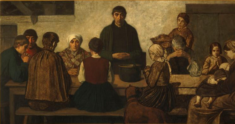 La Bénédicité - Charles de Groux