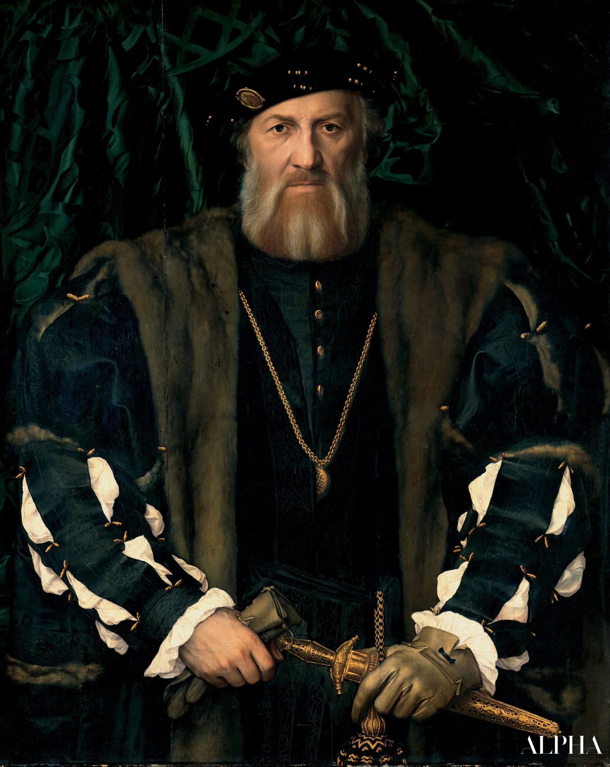 Charles de Solier, Sieur de Morette - Hans Holbein le Jeune - Reproductions de tableaux et peintures haut de gamme