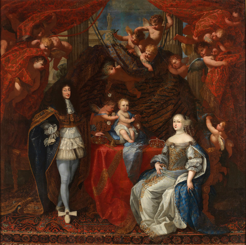 Charles Emmanuel II, duc de Savoie, et sa famille - Charles Dauphin