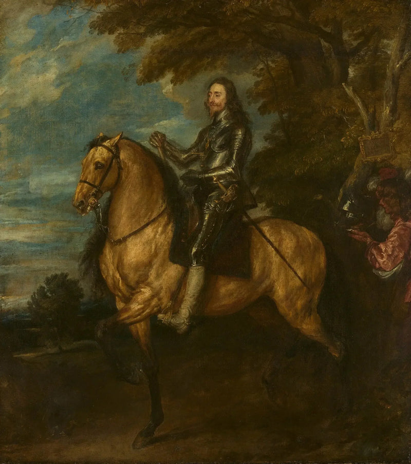شارل الأول (1600-1649) على حصان - أنطوان فان دايك