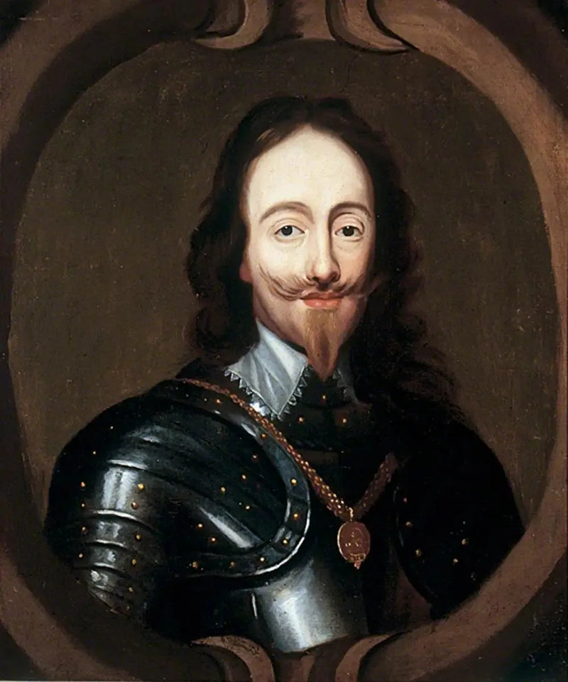 الملك تشارلز الأول (1600–1649) (ربما استنادًا إلى لوحة لهنري ستون) - أنطوني فان دايك