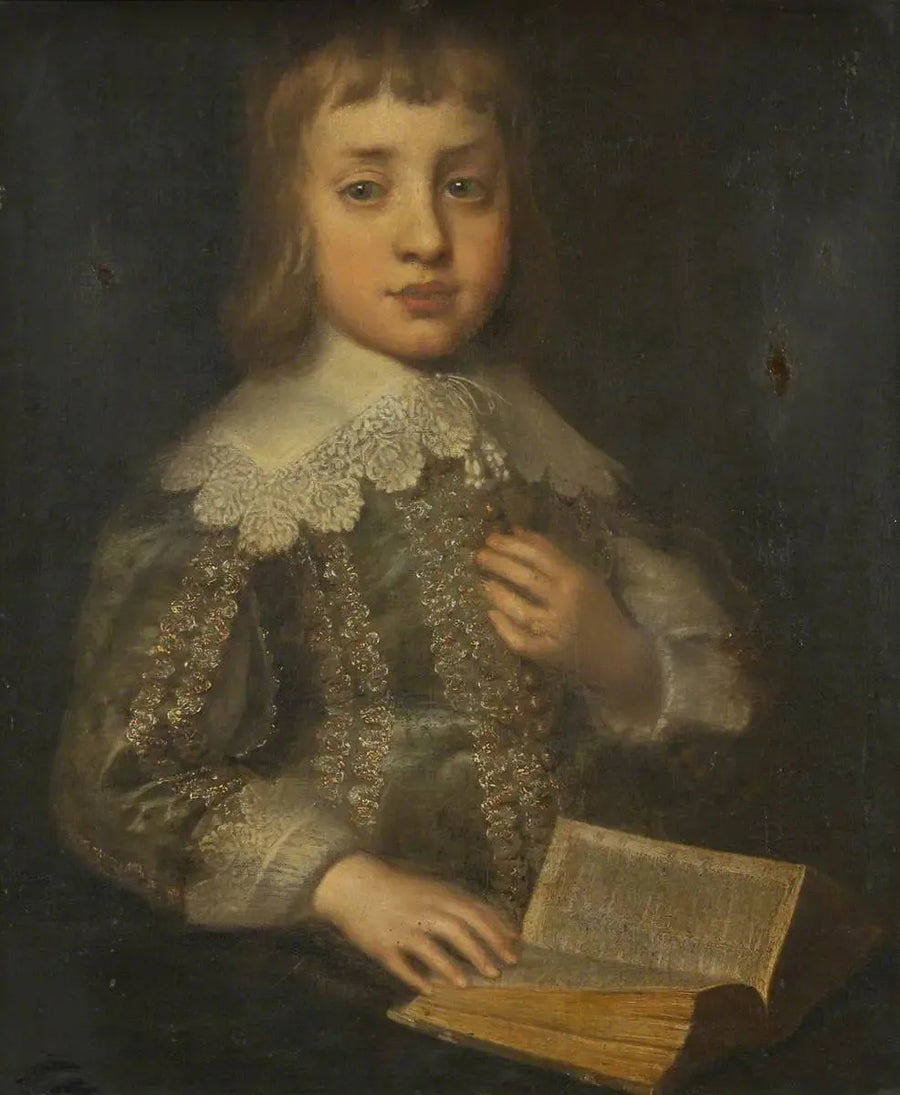 تشارلز الثاني (1630–1685)، طفل - أنطون فان دايك