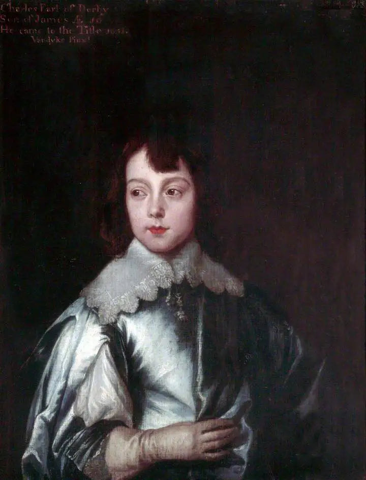 تشارلز ستانلي (1628–1672)، الثامن كونت ديربي - أنطوني فان دايك