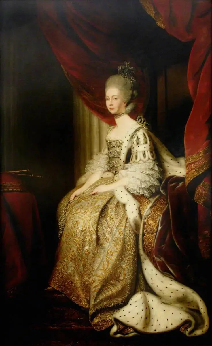 شارلوت صوفي من مكلنبورغ-شتريليتز (1744–1818)، زوجة الملك جورج الثالث - جوشوا رينولدز