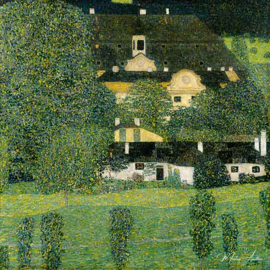 Château Kammer sur Attersee II - Gustav Klimt - Reproductions de tableaux et peintures haut de gamme