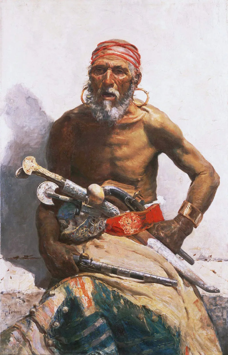 Chef arabe - Mariano Fortuny Marsal