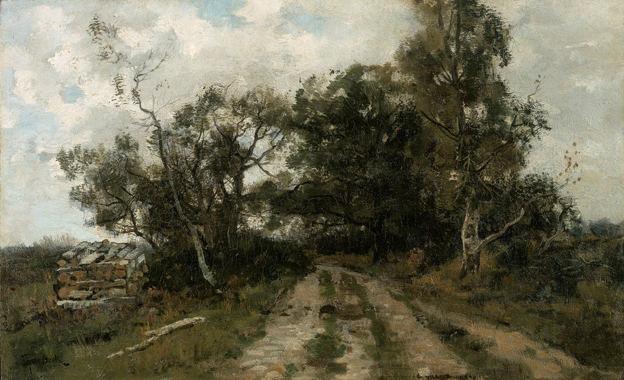 Chemin de terre - Théophile de Bock