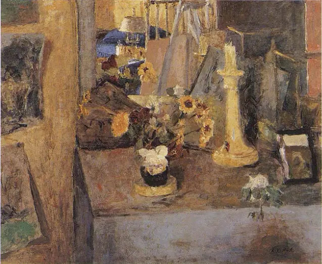 Cheminée au bougeoir - Édouard Vuillard - Alpha Reproduction