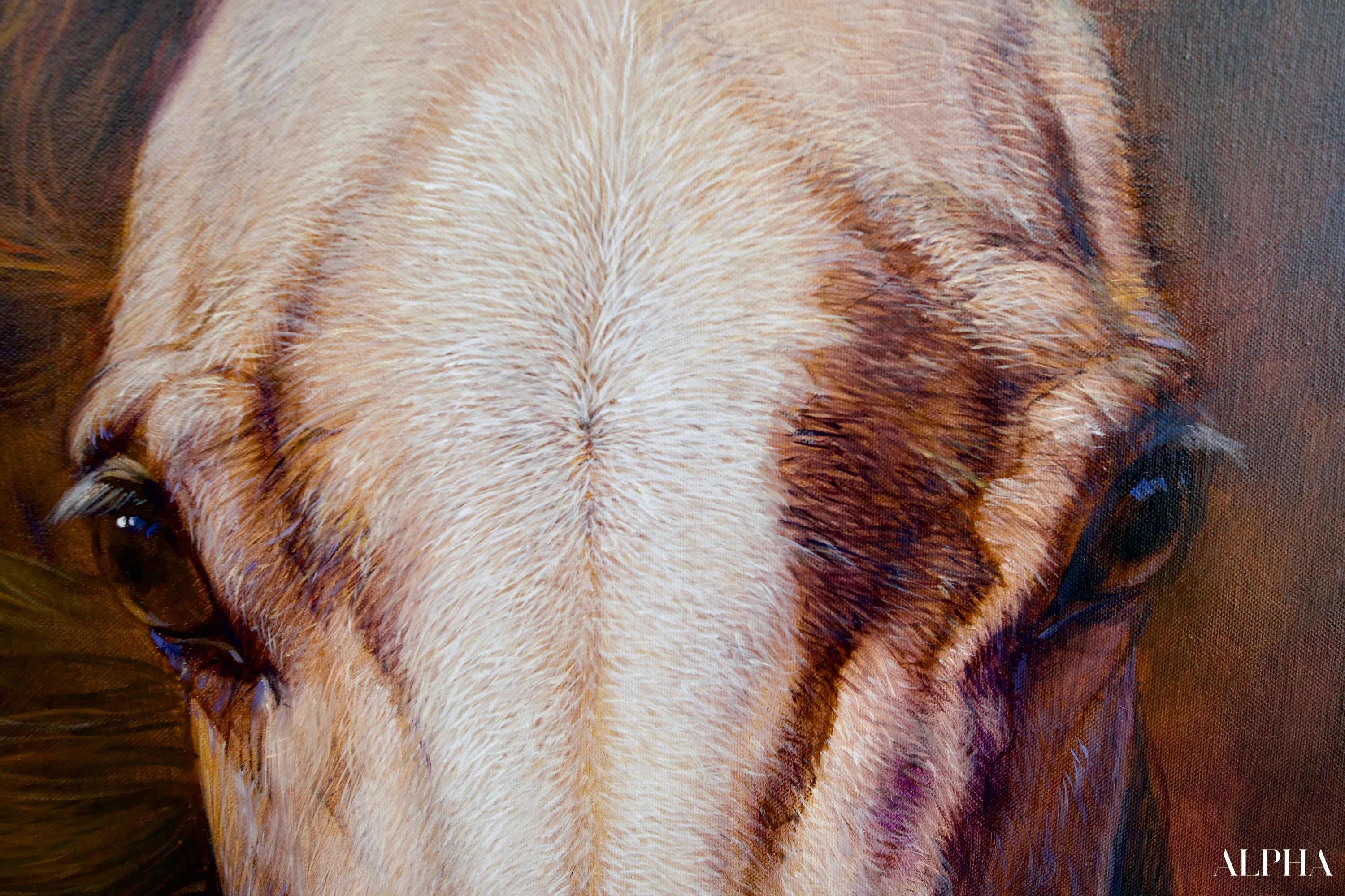 Cheval | 100 x 130 cm Reproductions de tableaux à la peinture à l’huile