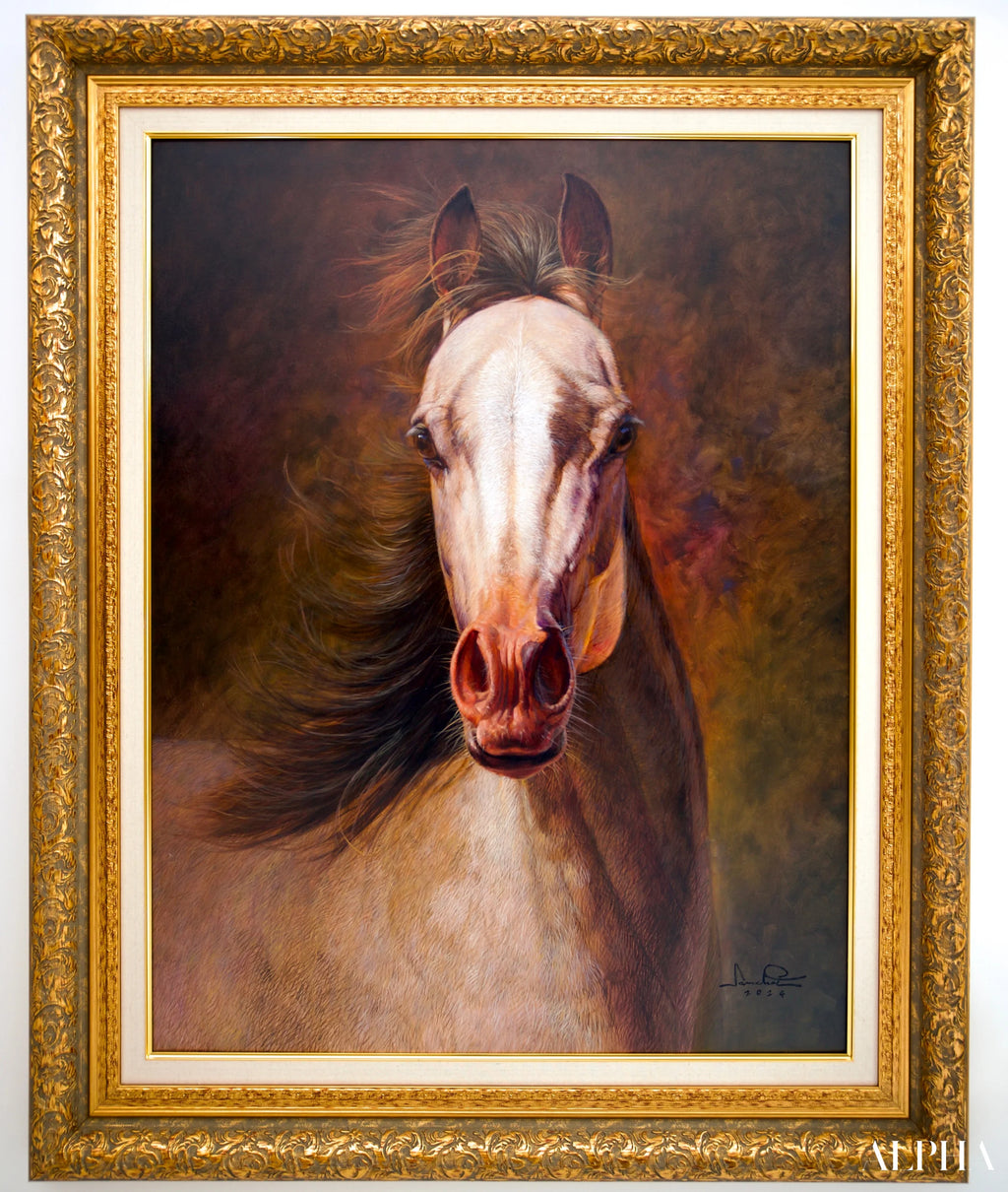 Cheval | 100 x 130 cm Reproductions de tableaux à la peinture à l’huile