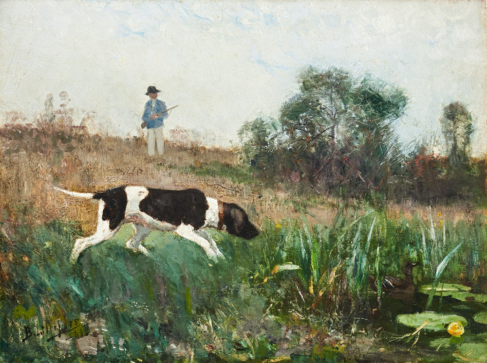 Chien de chasse - Bruno Liljefors