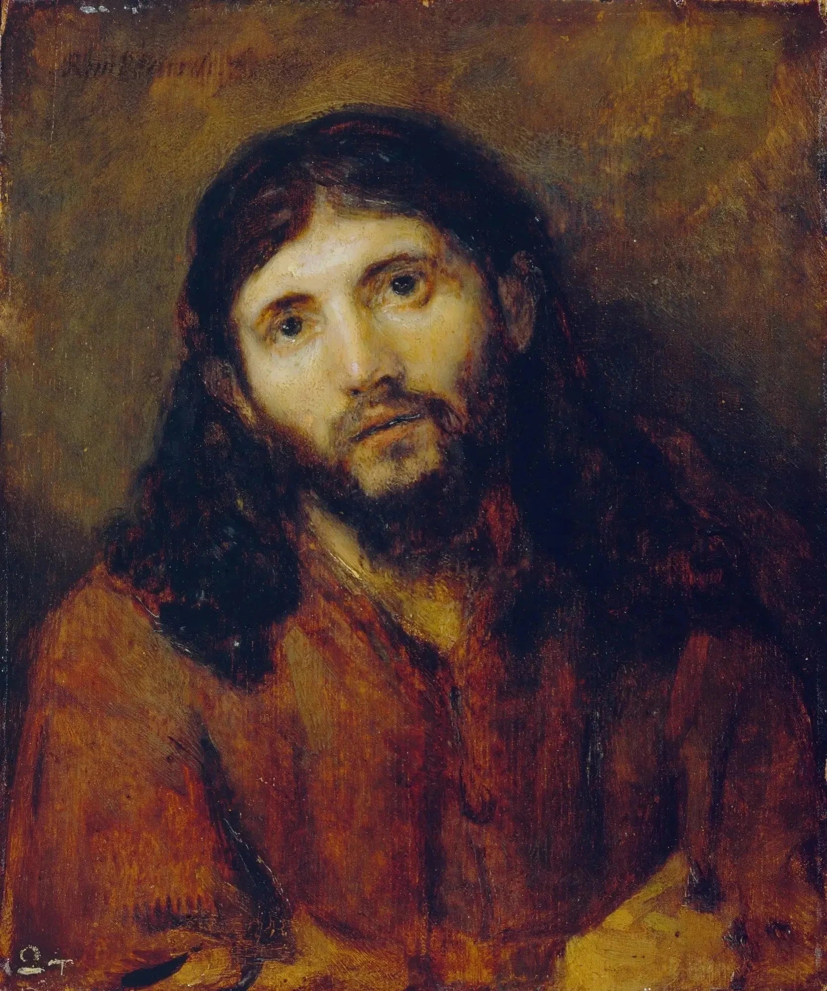 Le Christ — attribué à Rembrandt, vers 1648–1650, Detroit Institute of Arts