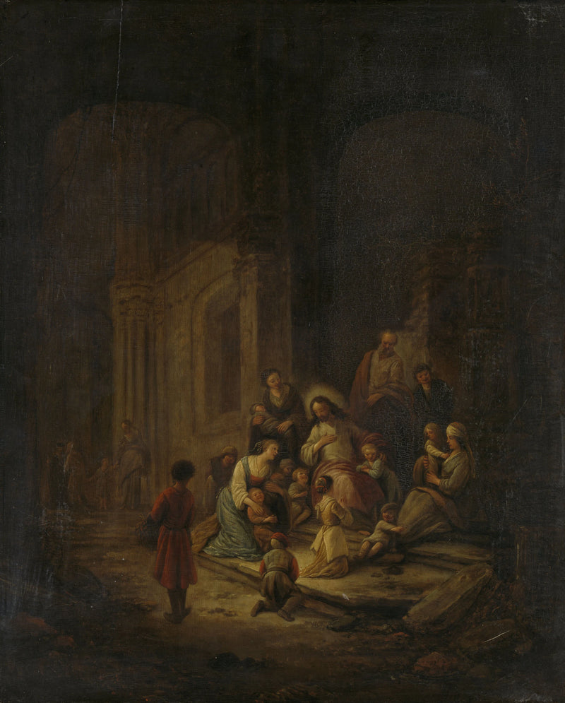 Le Christ bénit les enfants - Jacob de Wet