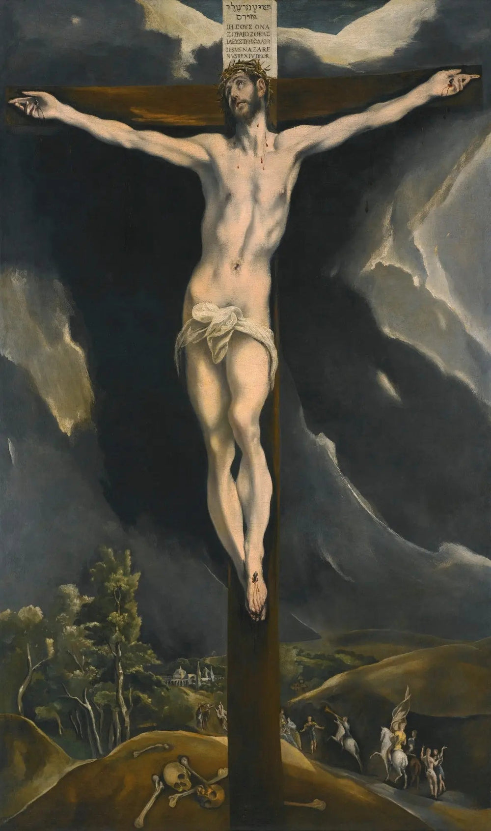 Christ en croix - El Greco image 1 tableau peint à l’huile sur toile