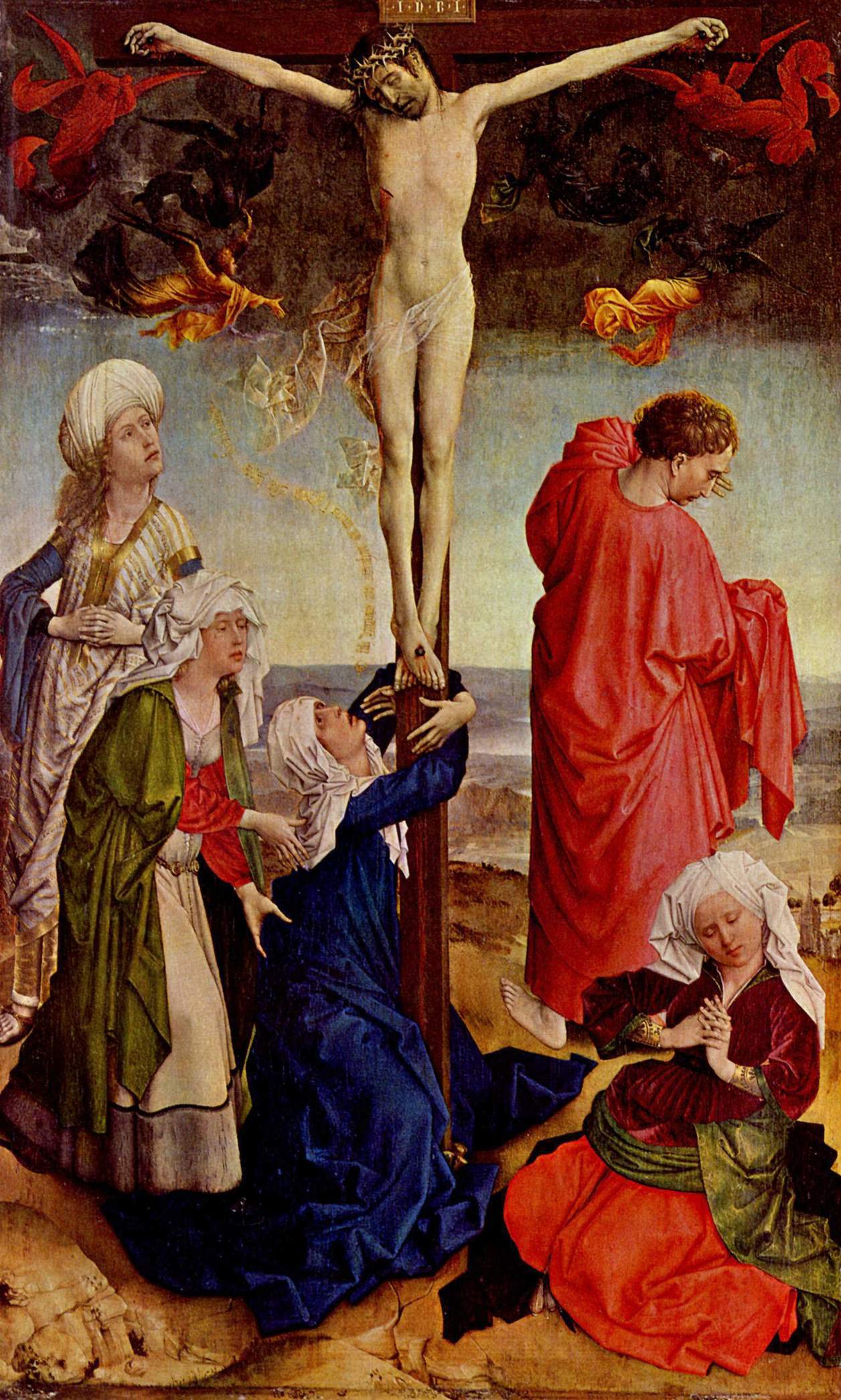 Christ en croix - Robert Campin - Alpha Reproduction