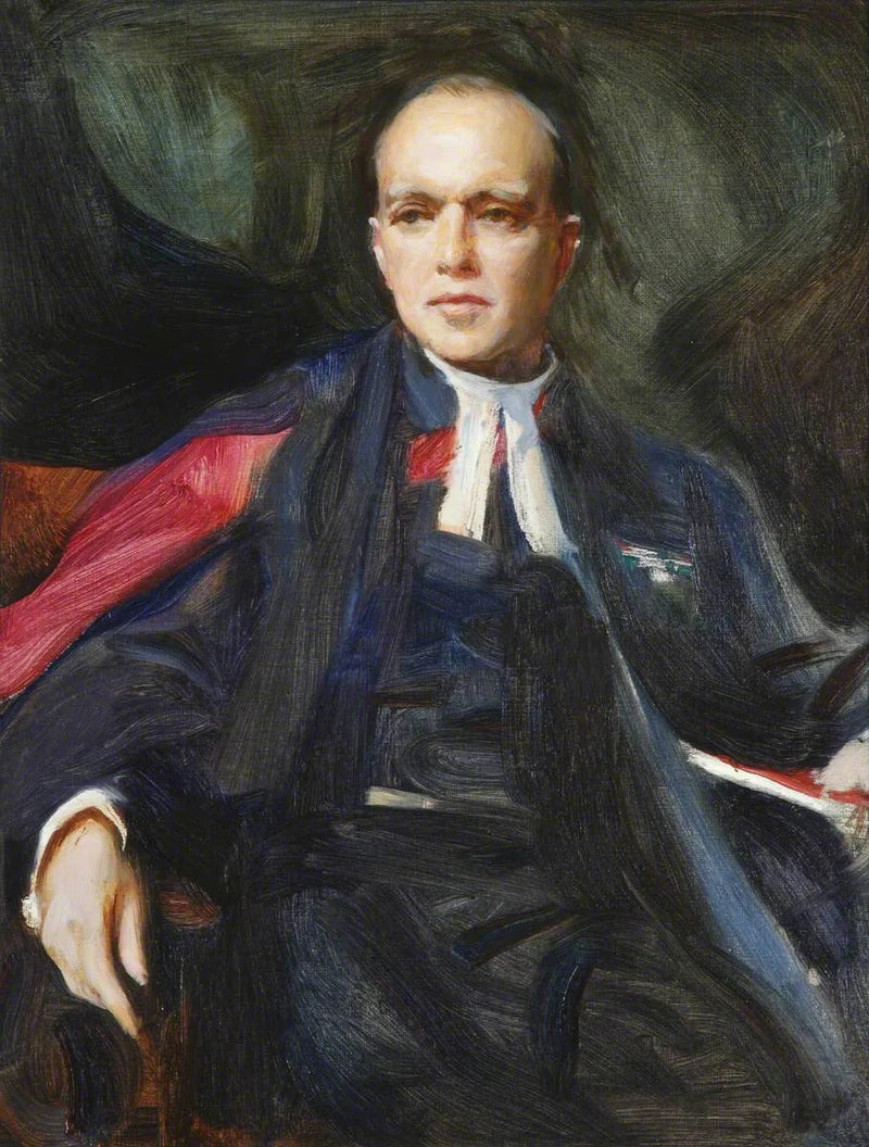 Christopher Maude Chavasse, premier maître fondateur de St Peter's Hall - Philip de László
