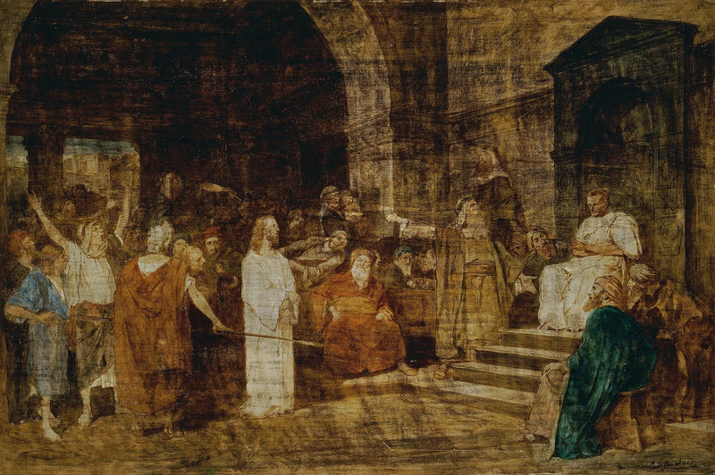 Christus vor Pilatus - Mihály Munkácsy