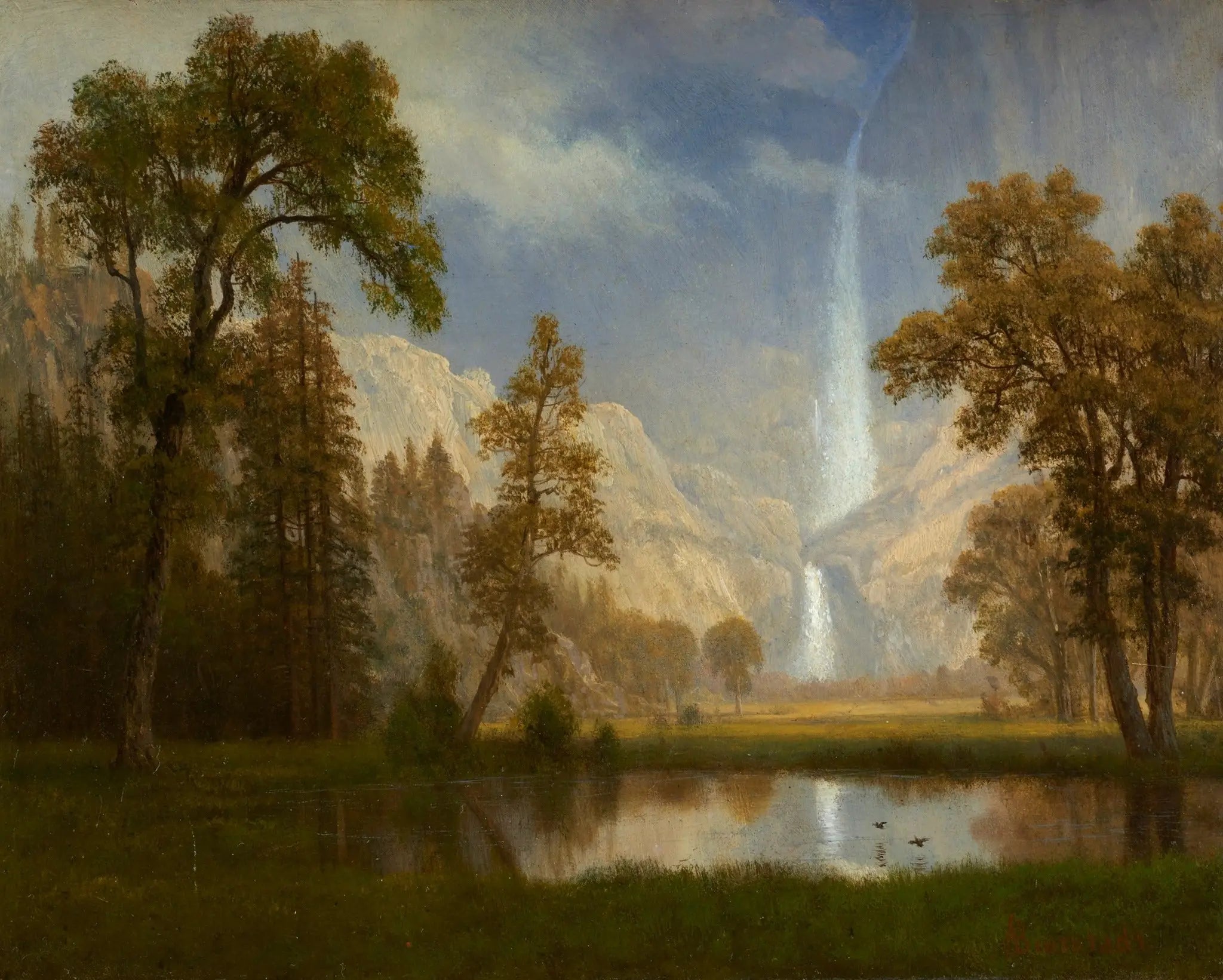 Chutes de Yosemite - Albert Bierstadt - Alpha Reproduction