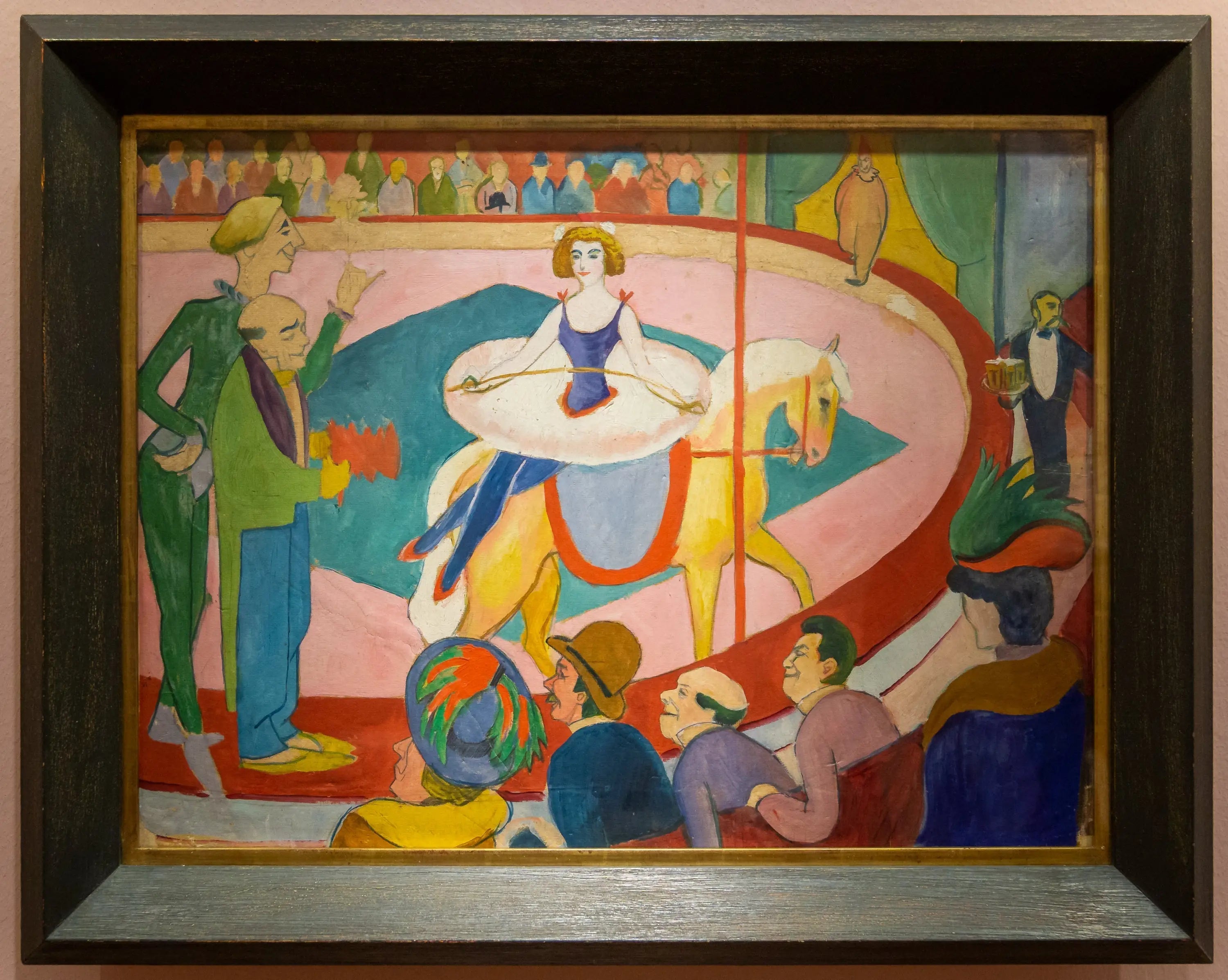 Reproduction du tableau « Q106819394 - August Macke » par Alpha Reproduction en peinture à l’huile