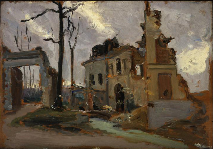 Cité Sainte-Catherine - Maurice Galbraith Cullen image 1 reproduction de peinture à l’huile