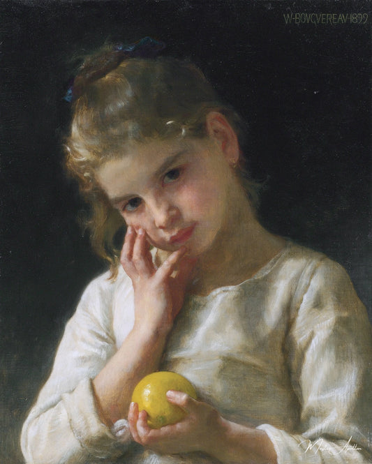 Citron - William Bouguereau - Reproductions de tableaux et peintures haut de gamme