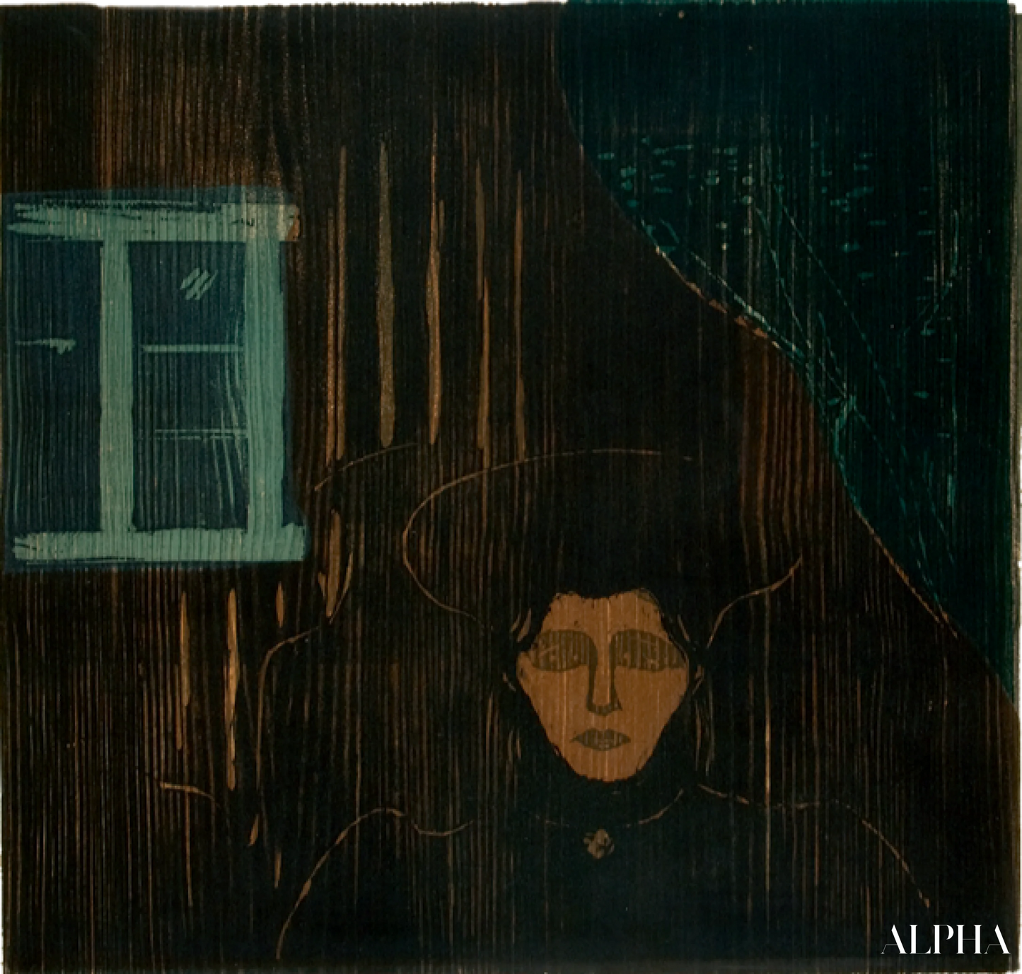 Clair de lune - Edvard Munch - Reproductions de tableaux et peintures haut de gamme