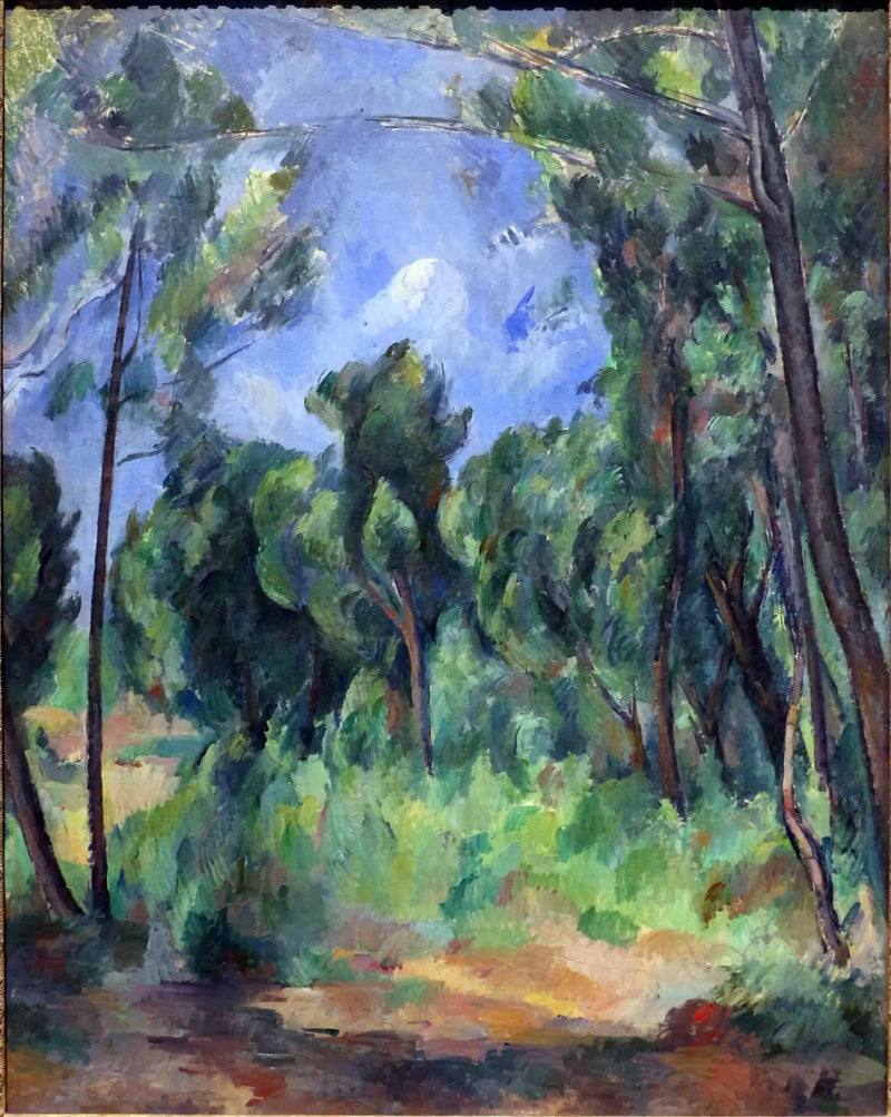 فجوة الغابة - بول سيزان