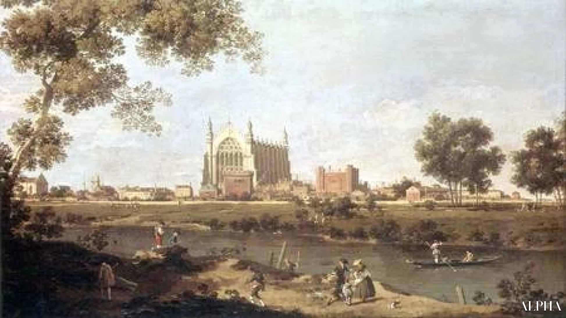 Collège d'Eton - Giovanni Antonio Canal - Reproductions de tableaux et peintures haut de gamme