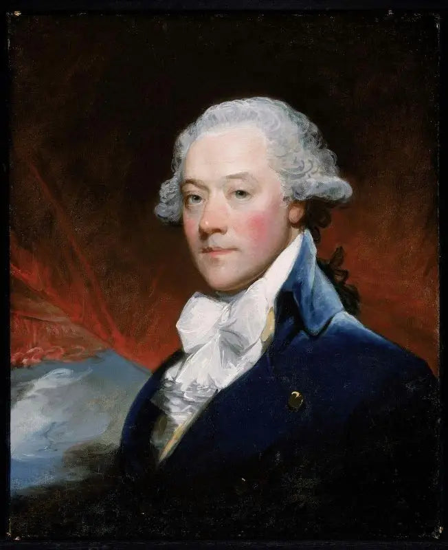 Colonel James Swan. - Gilbert Stuart - Alpha Reproduction