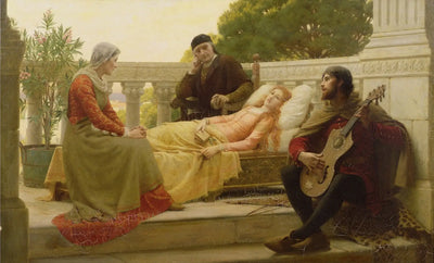 Comment Liza aimait le roi - Edmund Blair Leighton - Alpha Reproduction