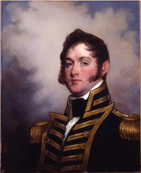 Commodore Oliver Hazard Perry - Gilbert Stuart image 1 reproduction de peinture à l’huile