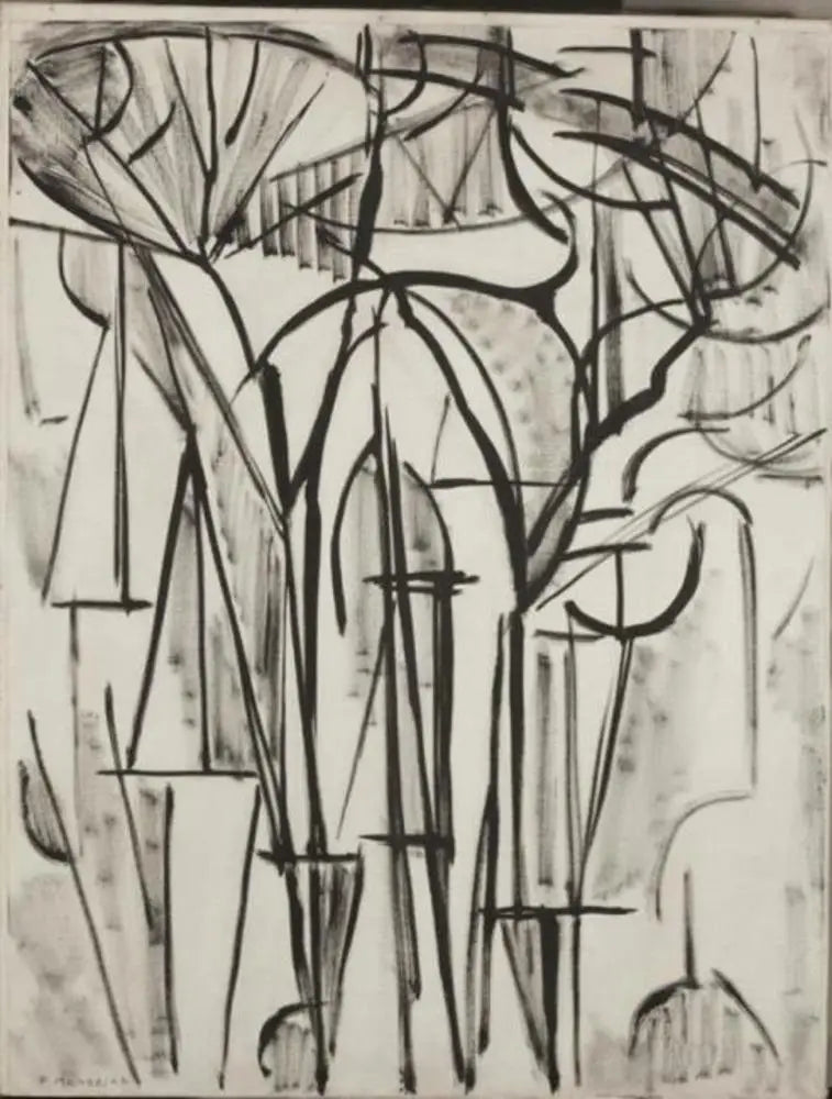 تركيب الأشجار 1 (غير مكتمل) - بيت موندريان