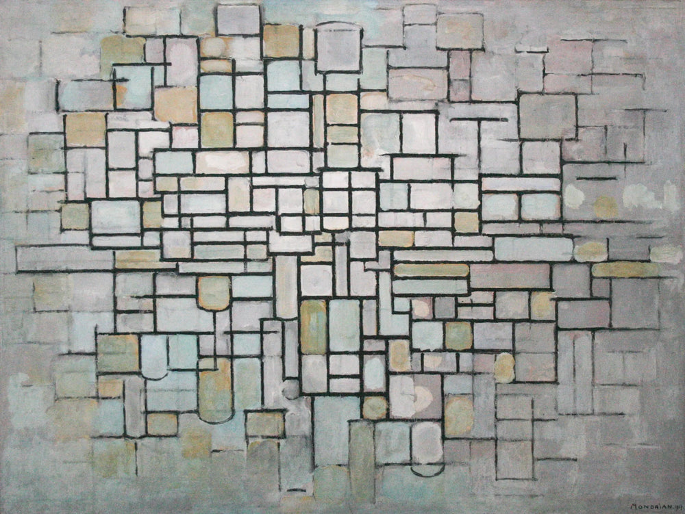 Composition n° 11 - Piet Mondrian image 1 reproduction réalisée par Alpha Reproduction