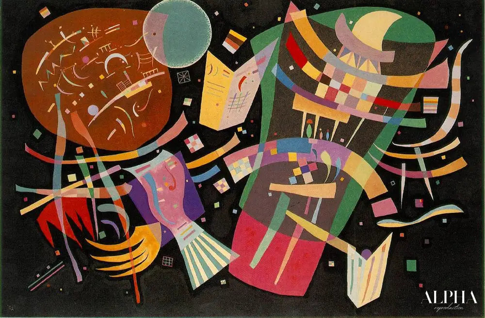 Composition X - Vassily Kandinsky - Reproductions de tableaux et peintures haut de gamme