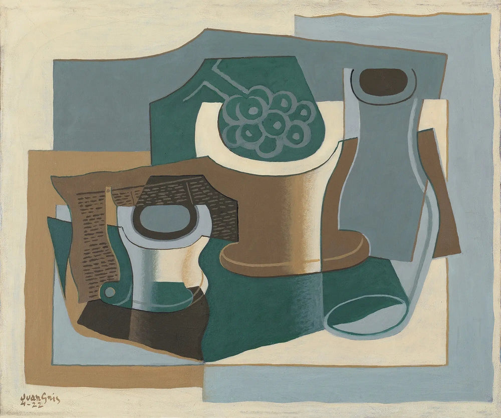 Compotier et carafe - Juan Gris - Alpha Reproduction