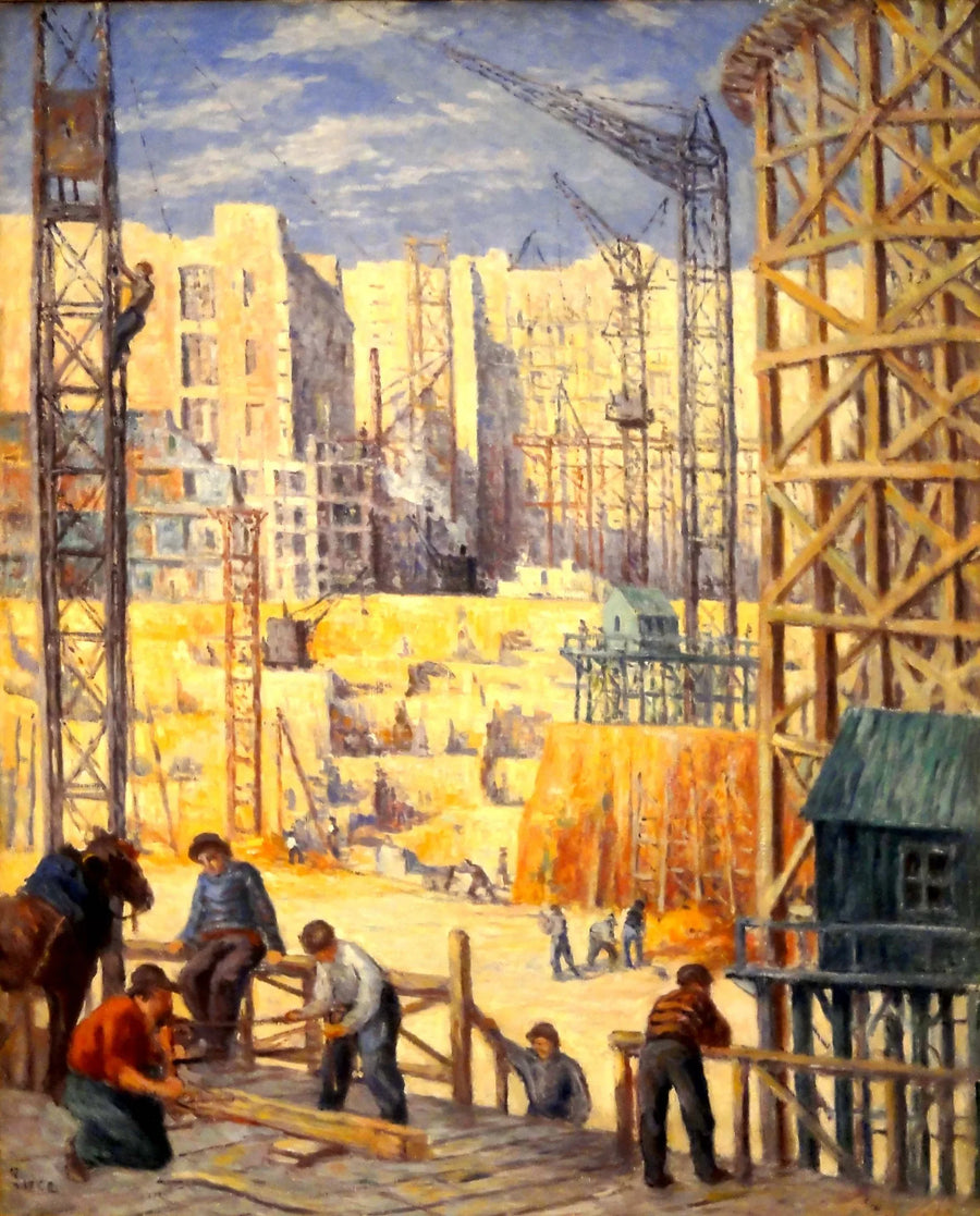 بناء رصيف باسّي - ماكسيميليان لوس