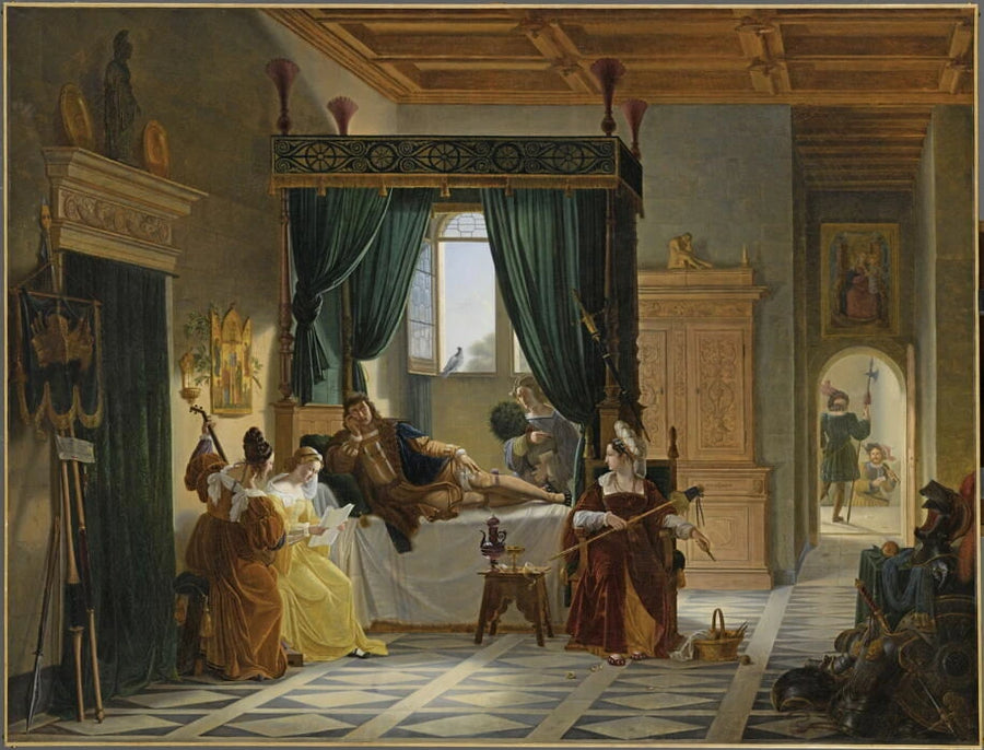 La Convalescence de Bayard - Pierre Révoil