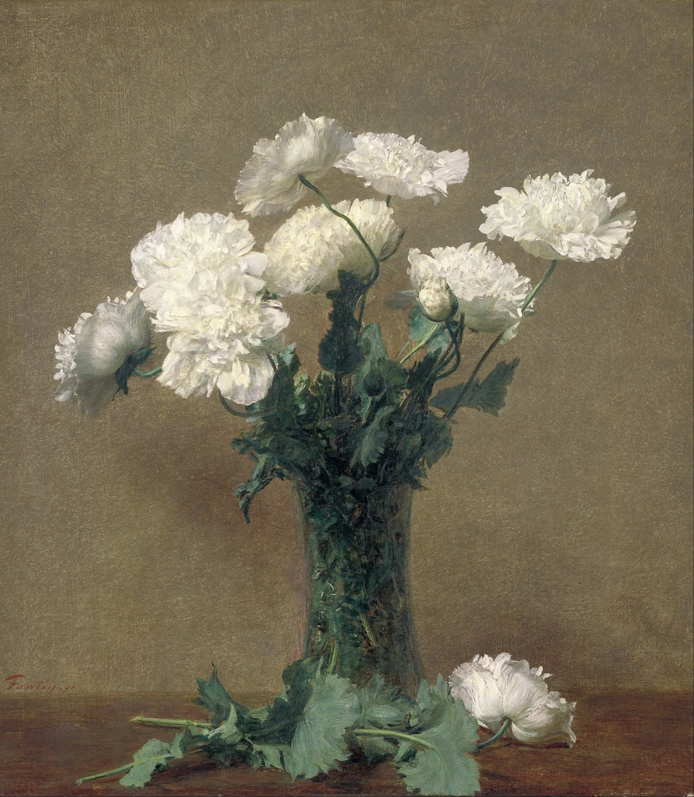 Coquelicots - Henri Fantin-Latour - Alpha Reproduction