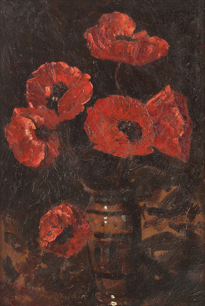 Coquelicots rouges – Octav Băncilă