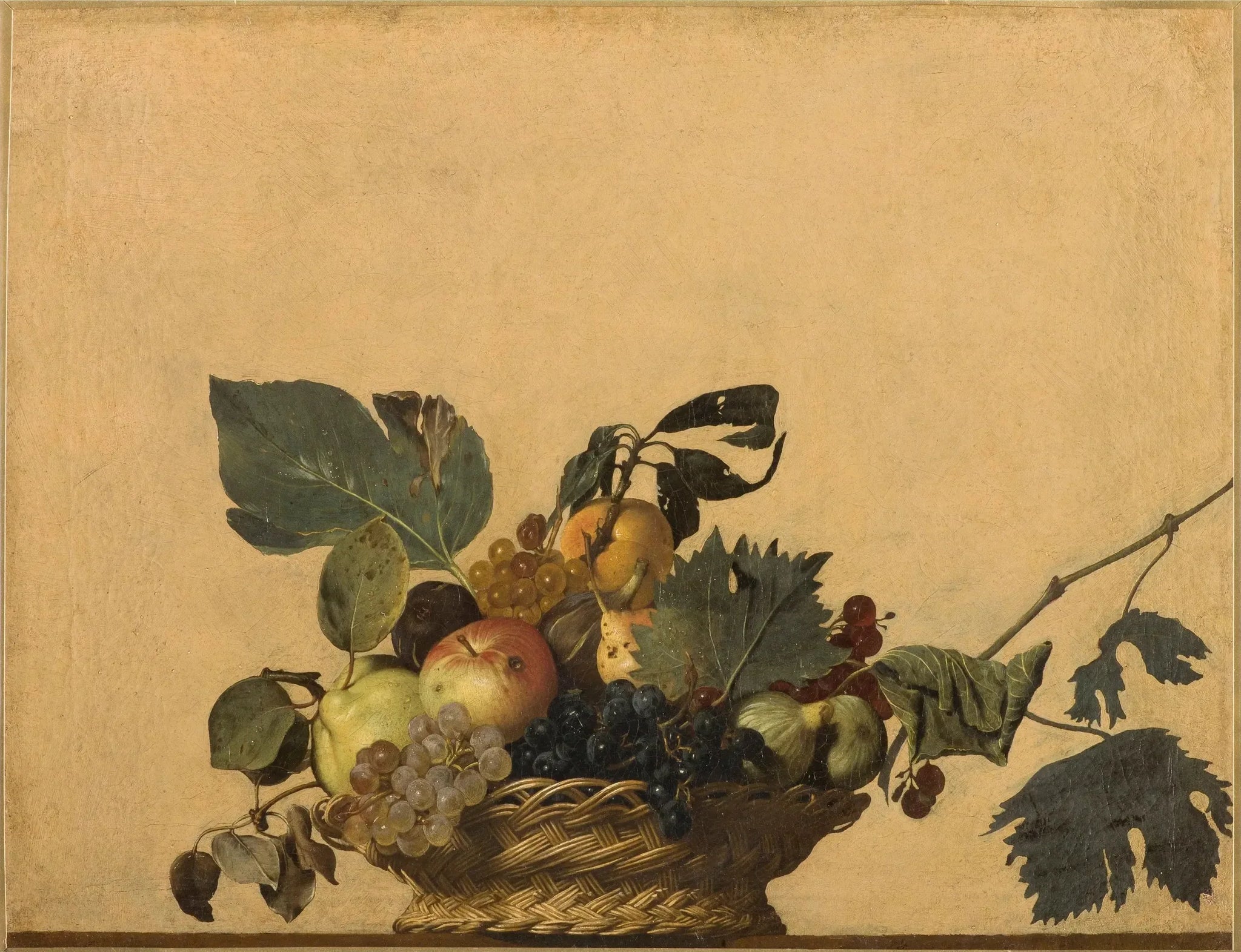Corbeille de fruits - Le Caravage image 1 reproduction réalisée par Alpha Reproduction