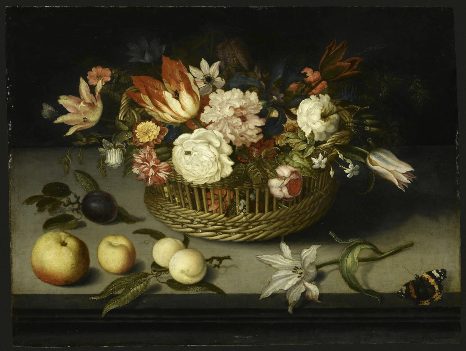 Corbeille de fleurs - Balthasar van der Ast