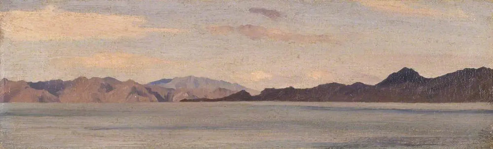 Côte de l’Asie Mineure vue de Rhodes - Frederic Leighton - Alpha Reproduction