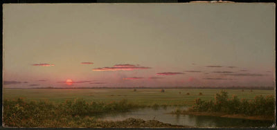 Coucher de soleil sur Long Beach - Martin Johnson Heade - Alpha Reproduction