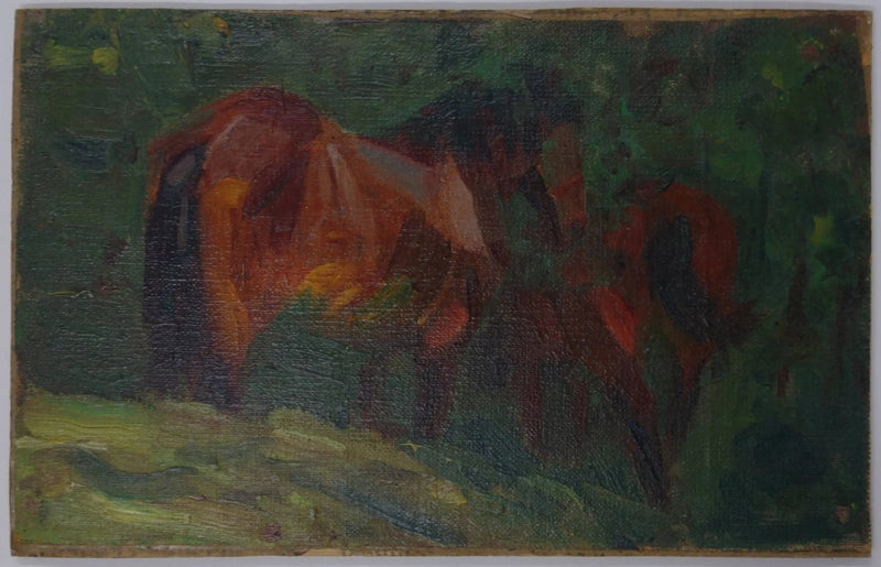 رسم خيل II - فرانز مارك