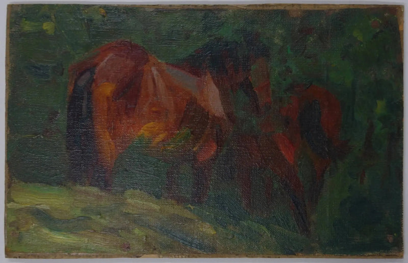 رسم خيل II - فرانز مارك