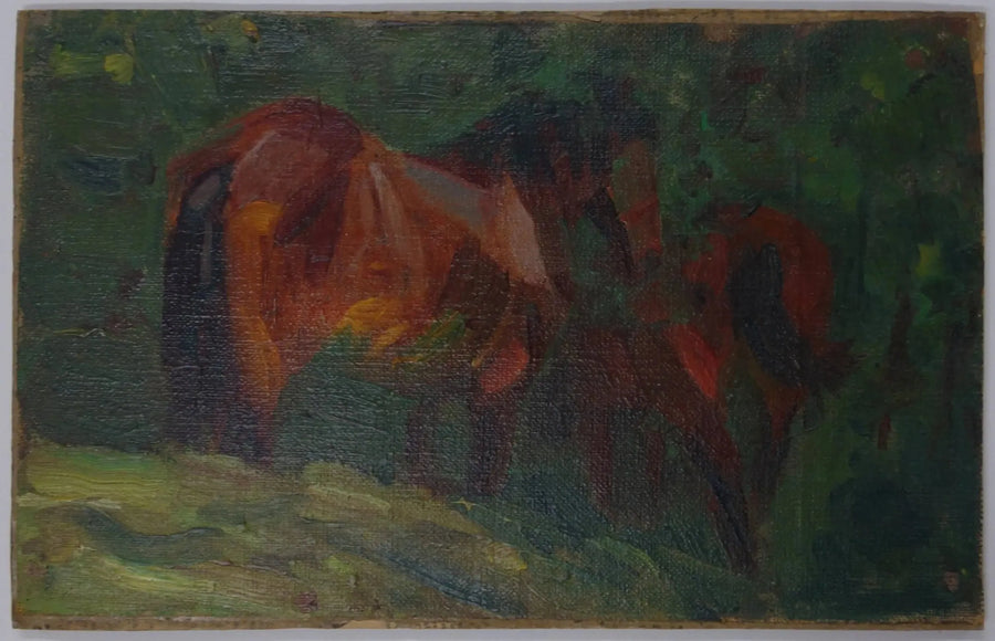 رسم خيل II - فرانز مارك